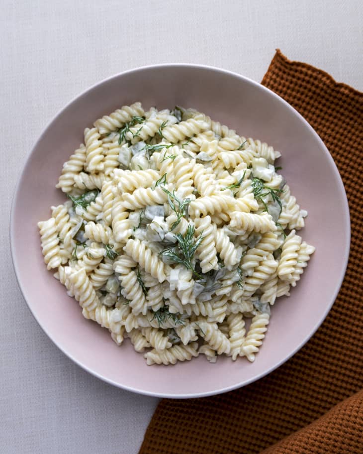 Dill Pickle Pasta Salad Recipe (Cool & Creamy) Kitchn